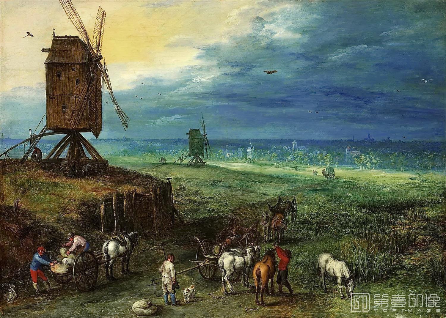 油画-彼得·勃鲁盖尔 Jan Brueghel-082